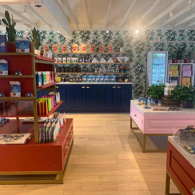 Interior of Megan's Organic Market Goleta