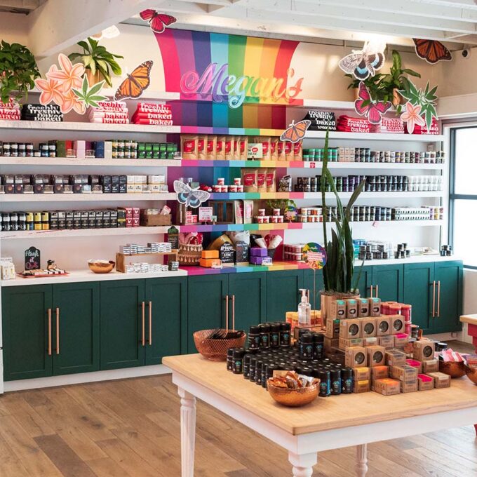 Interior of Megan's Organic Market