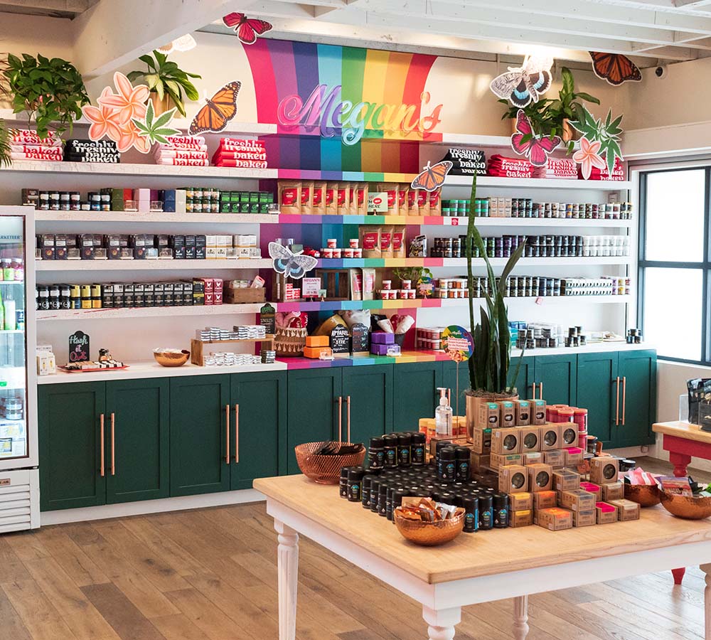 Interior of Megan's Organic Market
