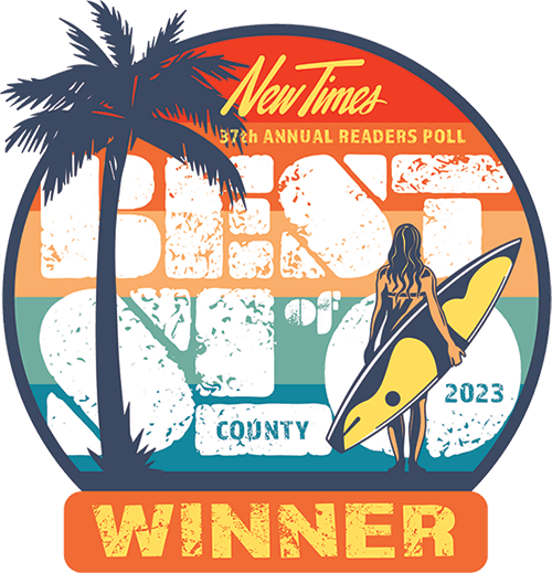 New Times Best of SLO 2023 Winner badge