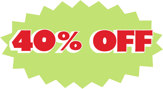 40% Off
