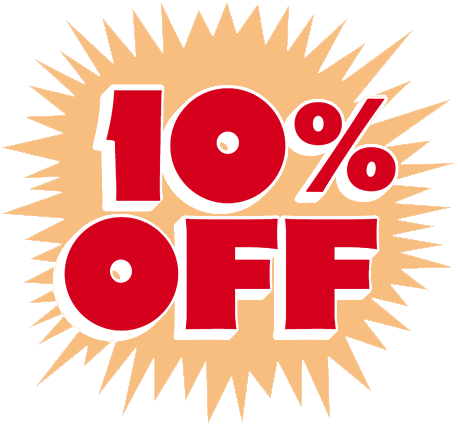 10% off