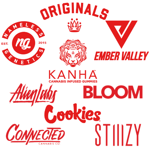 Brand logos - brands listed in text below