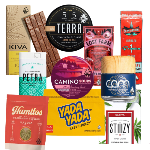 Product images - listed in text of banner