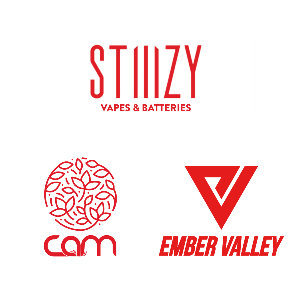 Stiiizy Vapes & Batteries, Cam, & Ember Valley